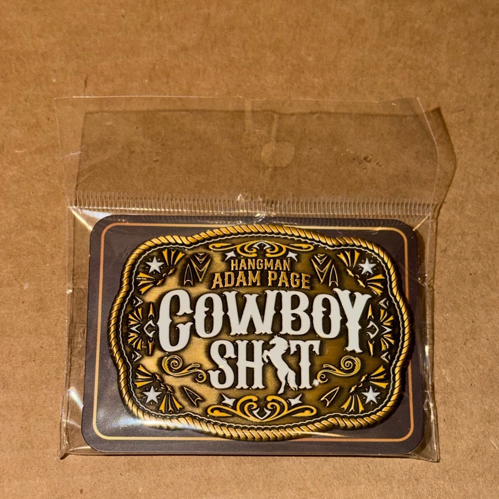 BNNO Hangman Adam Page Cowboy Sh*t collectible pin